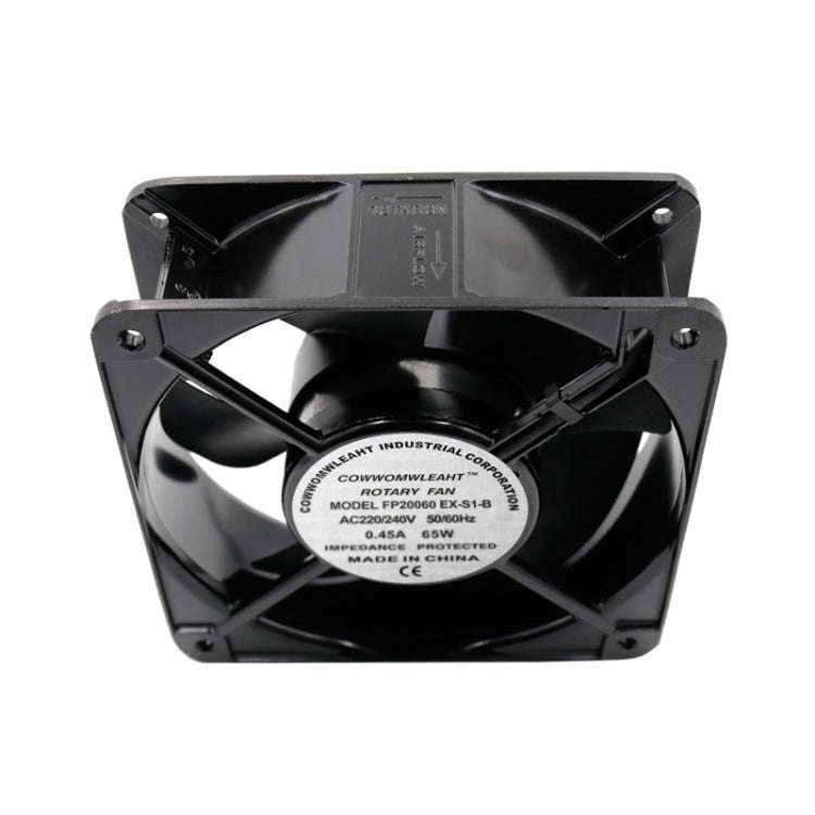FP20060 220V 20cm Chassis Cabinet Metal Case Low Noise Cooling Fan