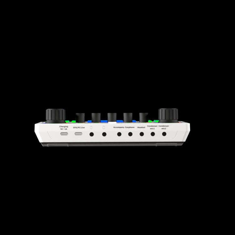 X50 Bluetooth RGB LED Live Sound Card With OTG Port Interface