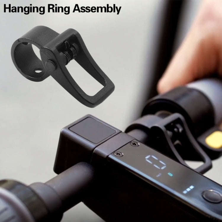 X0153 for Ninebot MAX G30 Electric Scooter Folding Hook Folding Buckle Accessories(Black)