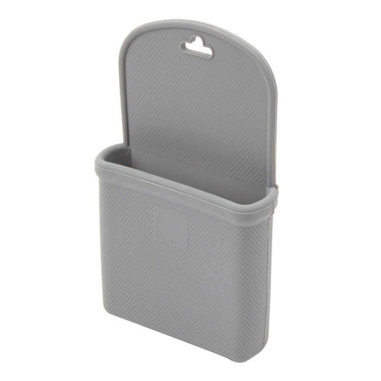 Wear-Resistant Silicone Mobile Phone Bag For Car Air Outlet(Gray)