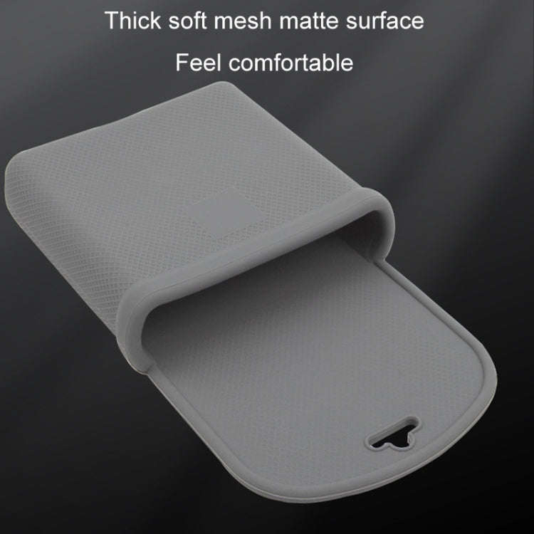 Wear-Resistant Silicone Mobile Phone Bag For Car Air Outlet(Red)