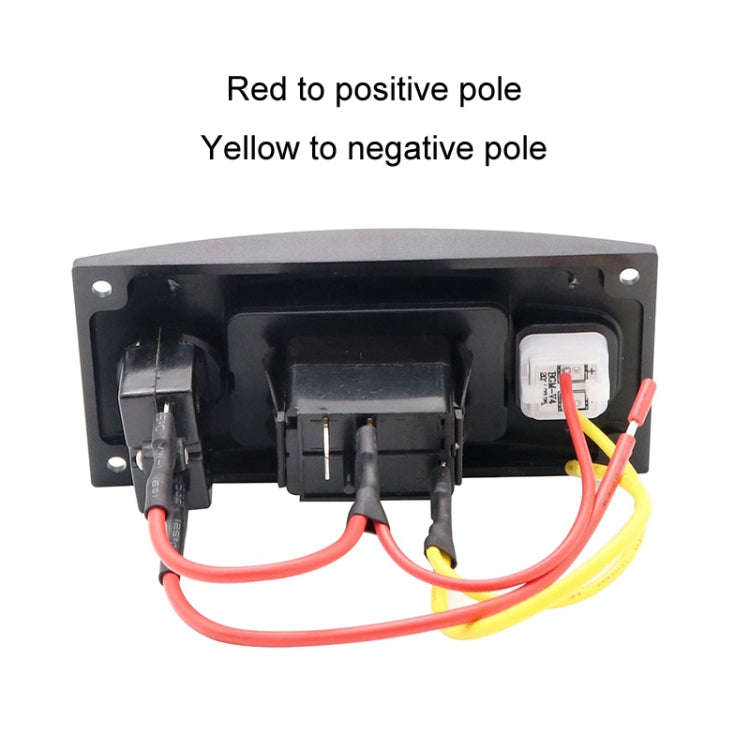 Marine Self-Locking Resetting Switch With Overload Protection Indicator Light ON-OFF-ON 3 Switch ...
