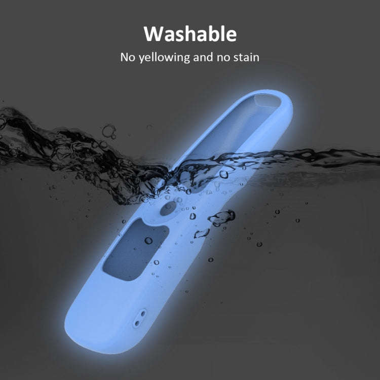For LG AN-MR21GC / AN-MR21N / AN-MR21GA TV Remote Control Silicone Case(Luminous Blue)
