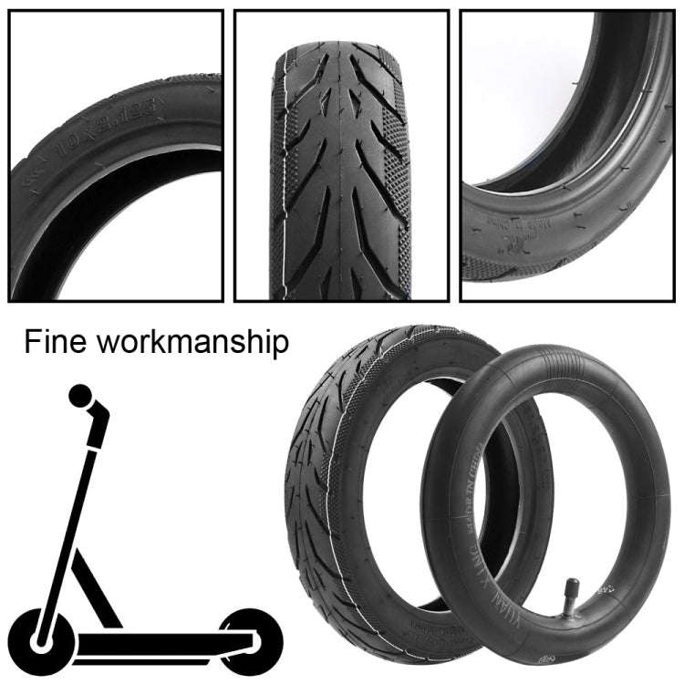 For Ninebot F20/25/30/40 10 Inch Electric Scooter Pneumatic Tire, Style: Inner Tire