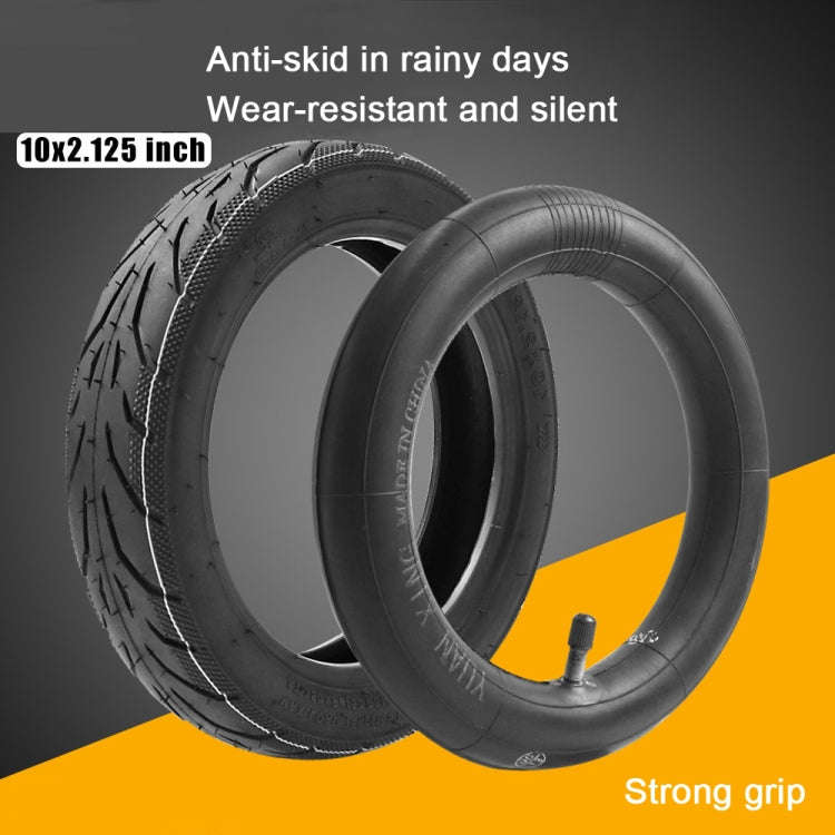 For Ninebot F20/25/30/40 10 Inch Electric Scooter Pneumatic Tire, Style: Outer TIire