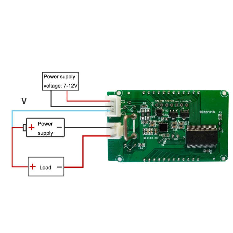 Deek-Robot X12872 50V 5A Digital 250W Power Meter Digital Display Multi-function Detector Voltmeter