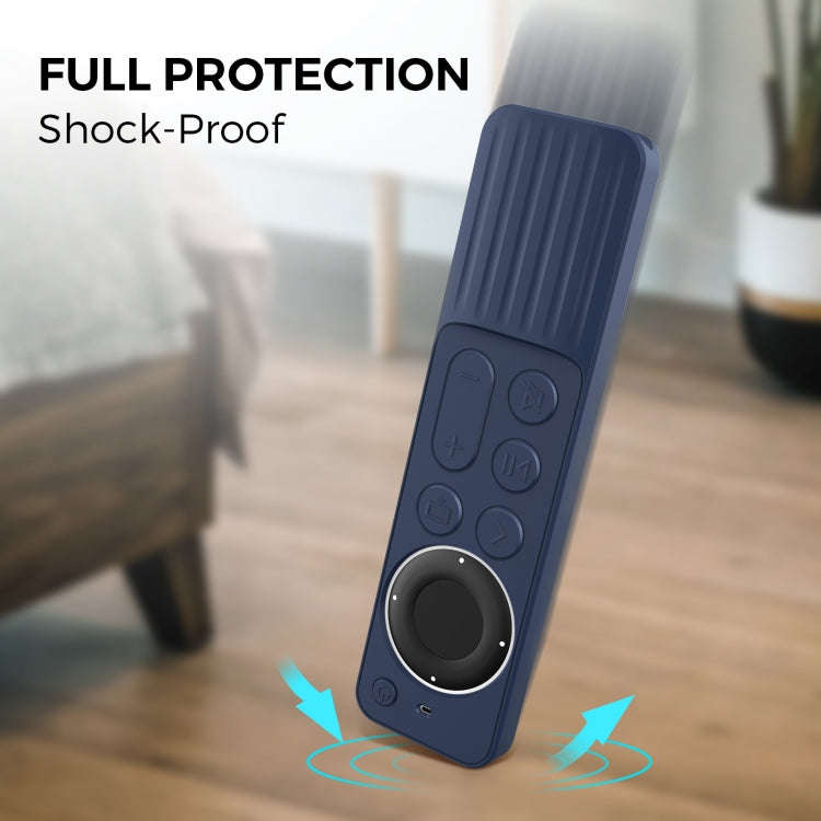 For Apple TV Siri Remote 2/3 AhaStyle PT166 Remote Controller Silicone Protective Case Striped No...
