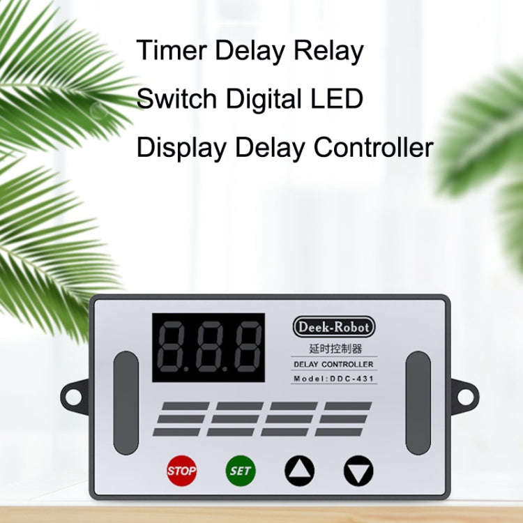 Deek-Robot DDC-431 Timer Delay Relay Switch Digital LED Display Delay Controller