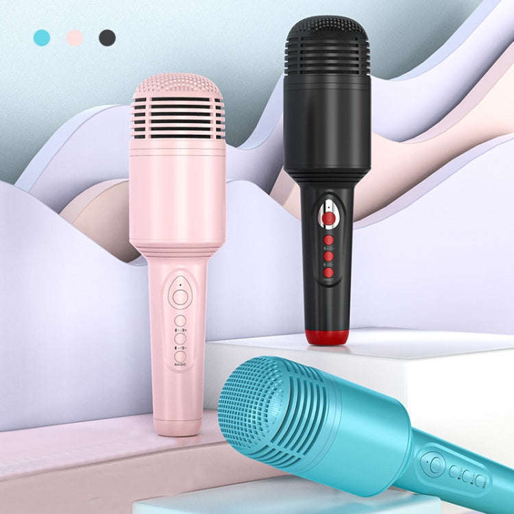K10 Children Bluetooth Microphone Audio All-In-One Machine(Blue)