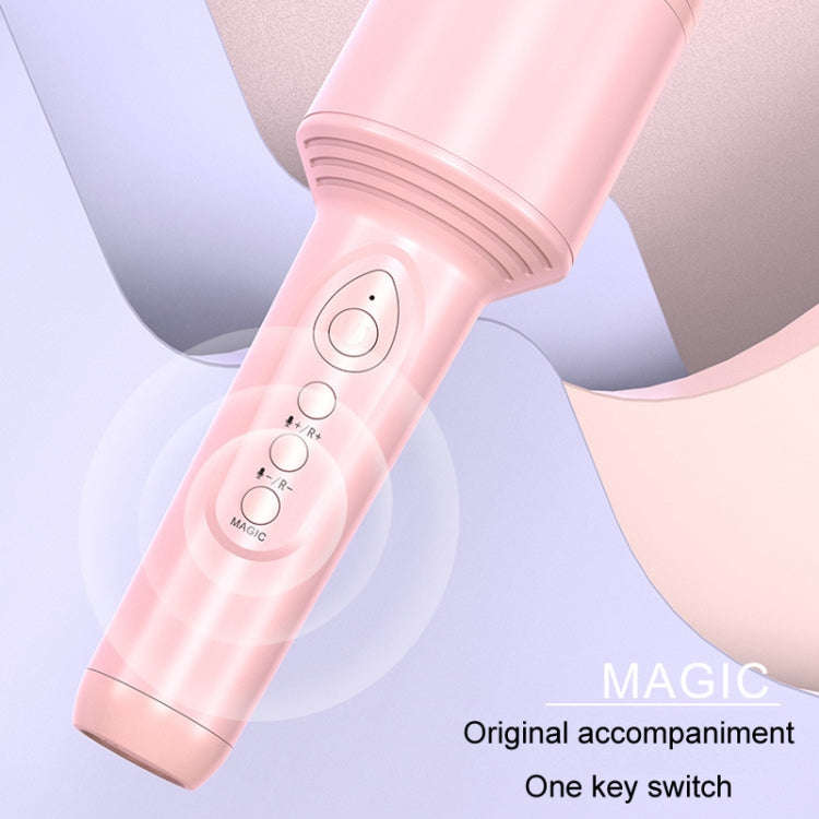 K10 Children Bluetooth Microphone Audio All-In-One Machine(Pink)
