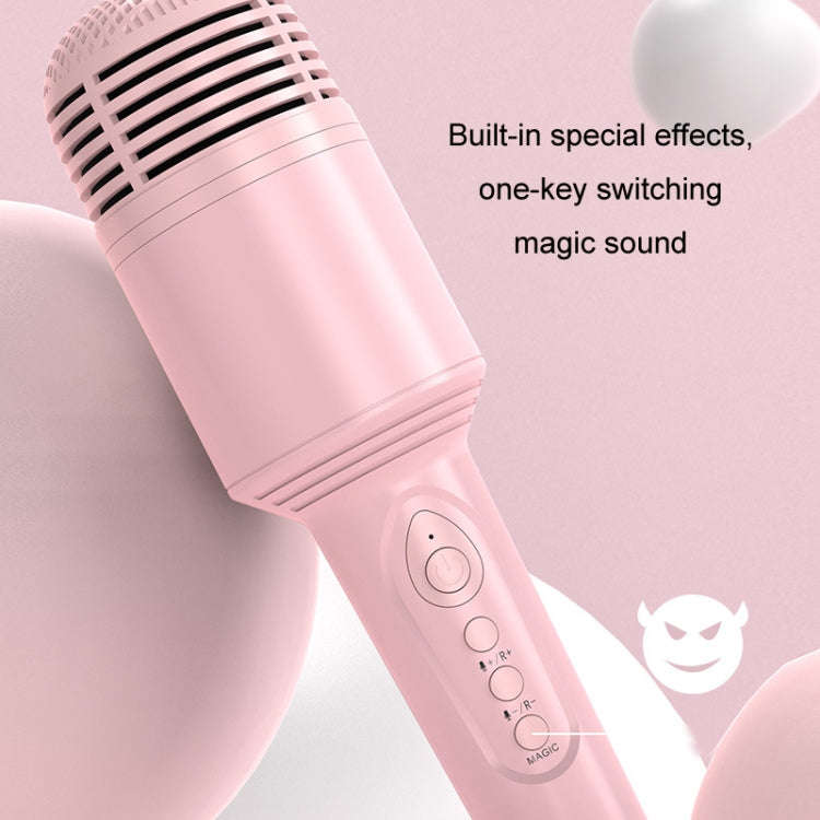 K10 Children Bluetooth Microphone Audio All-In-One Machine(Blue)
