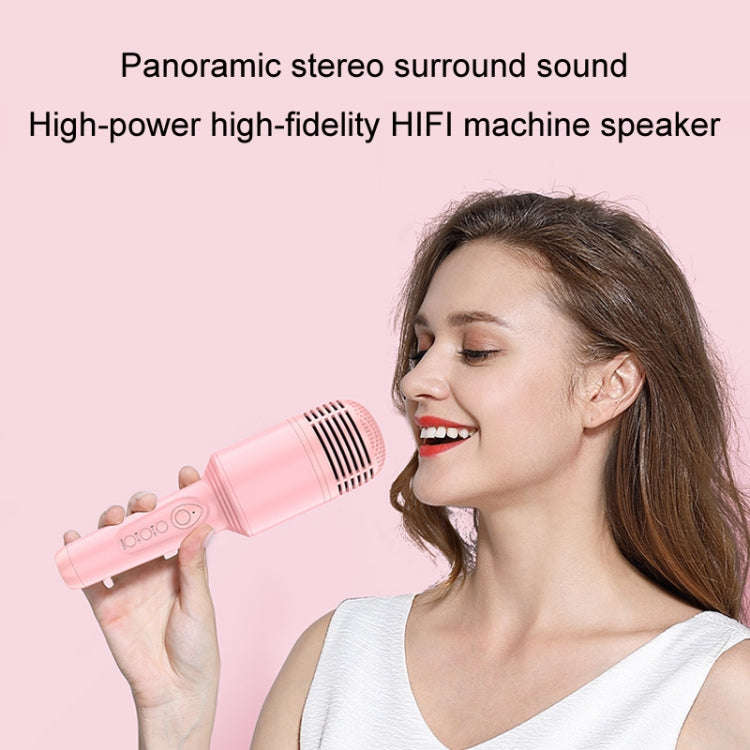 K10 Children Bluetooth Microphone Audio All-In-One Machine(Blue)