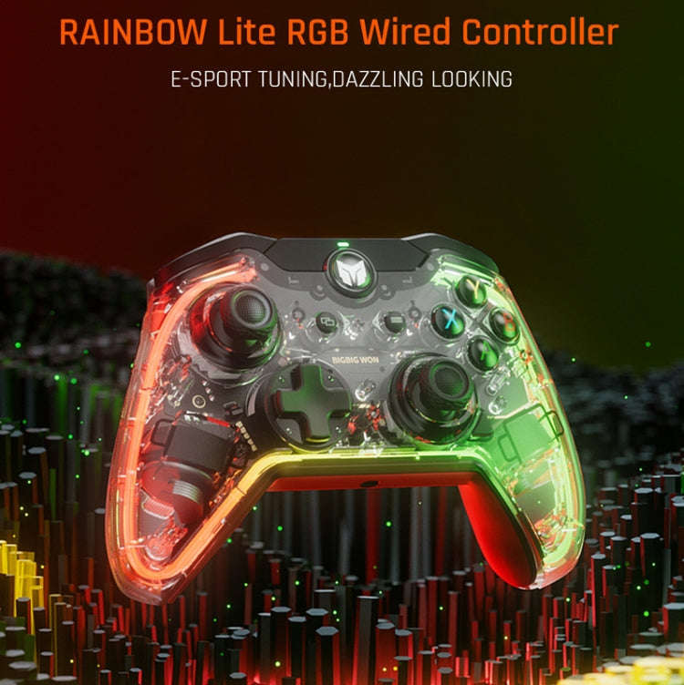 BIGBIGWON C1 Lite  RGB Light Wired Gamepad Controller For PC/Switch
