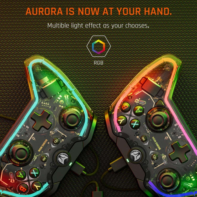 BIGBIGWON C1 Lite  RGB Light Wired Gamepad Controller For PC/Switch