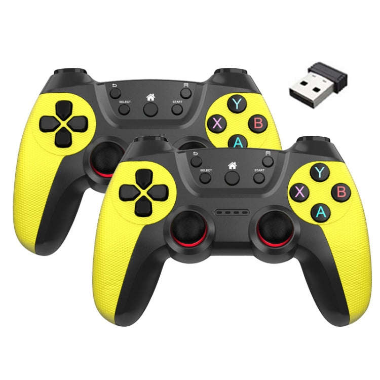 KM-029   2.4G One for Two Doubles Wireless Controller Support PC / Linux / Android / TVbox(Lemon ...