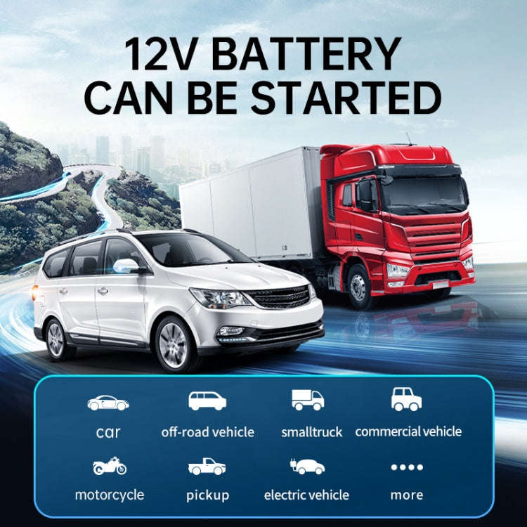 YX1920SH 8000mAh+EVA Bag Vehicle Emergency Start Power Supply Air Pump All-in-one Machine