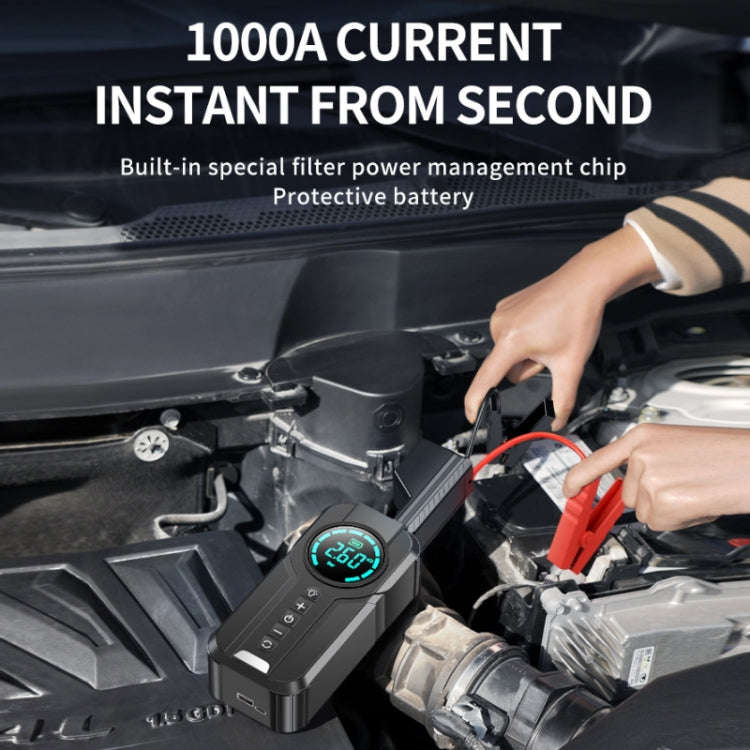 YX1920SH 8000mAh+EVA Bag Vehicle Emergency Start Power Supply Air Pump All-in-one Machine
