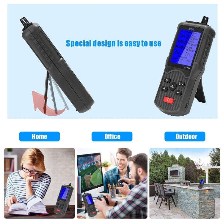 JD-3002 Carbon Dioxide Comprehensive Air Quality Temperature Humidity Detector(480g)