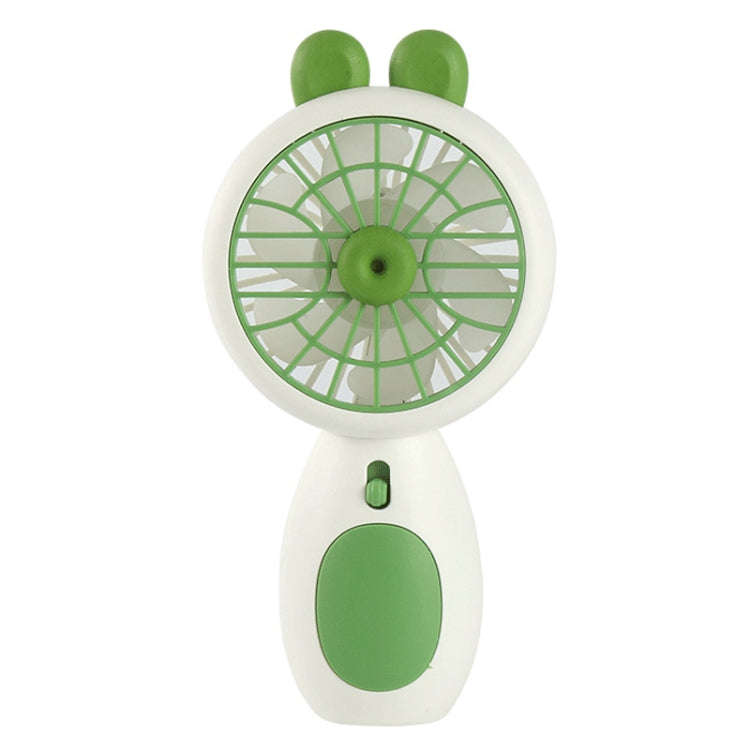 AP238 Outdoor Mini Portable Handheld USB Fan Night Light(Green)