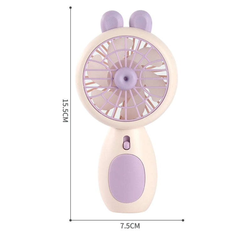 AP238 Outdoor Mini Portable Handheld USB Fan Night Light(Green)