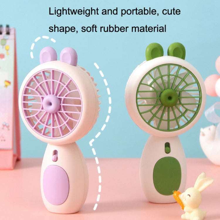 AP238 Outdoor Mini Portable Handheld USB Fan Night Light(Pink)