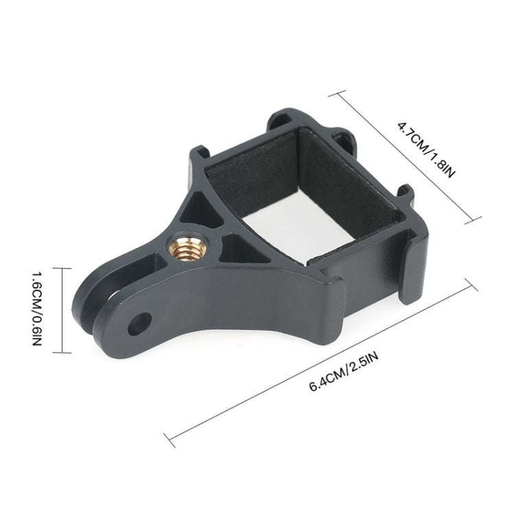 Black RCSTQ for DJI Pocket 2 Expansion Adapter Holder Camera Fixed Connection Accessories