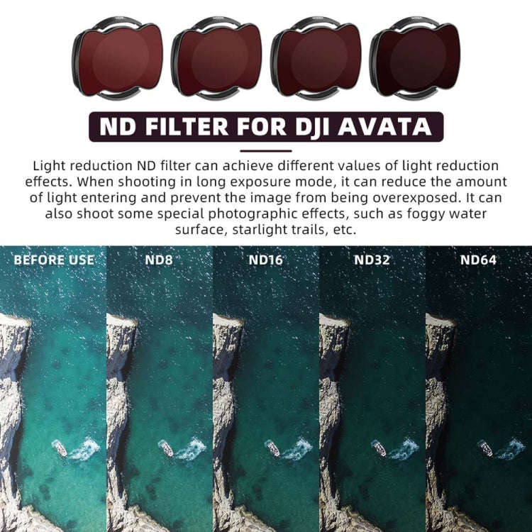 For DJI Avata RCSTQ Magnetic Filter Drone Accessories UV