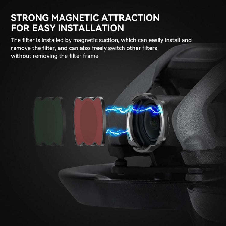 For DJI Avata RCSTQ Magnetic Filter Drone Accessories ND64