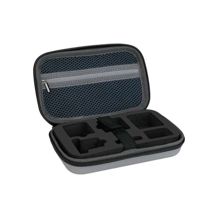 For DJI Action 2 RCSTQ Action Camera Hard Case Accessory Bag(Silver Gray)