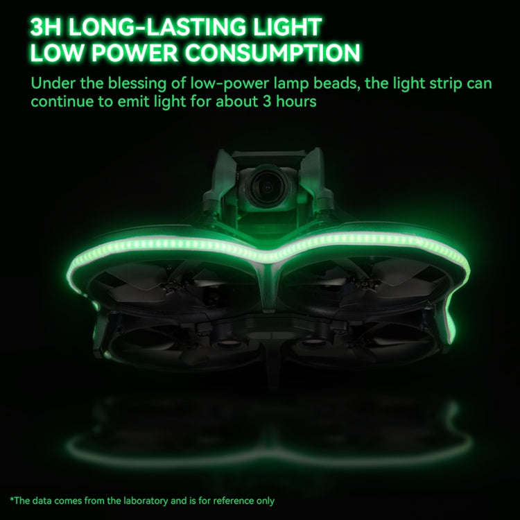For DJI Avata RCSTQ Light-emitting Light Strip Night Flight Warning Light Strip(Blue)