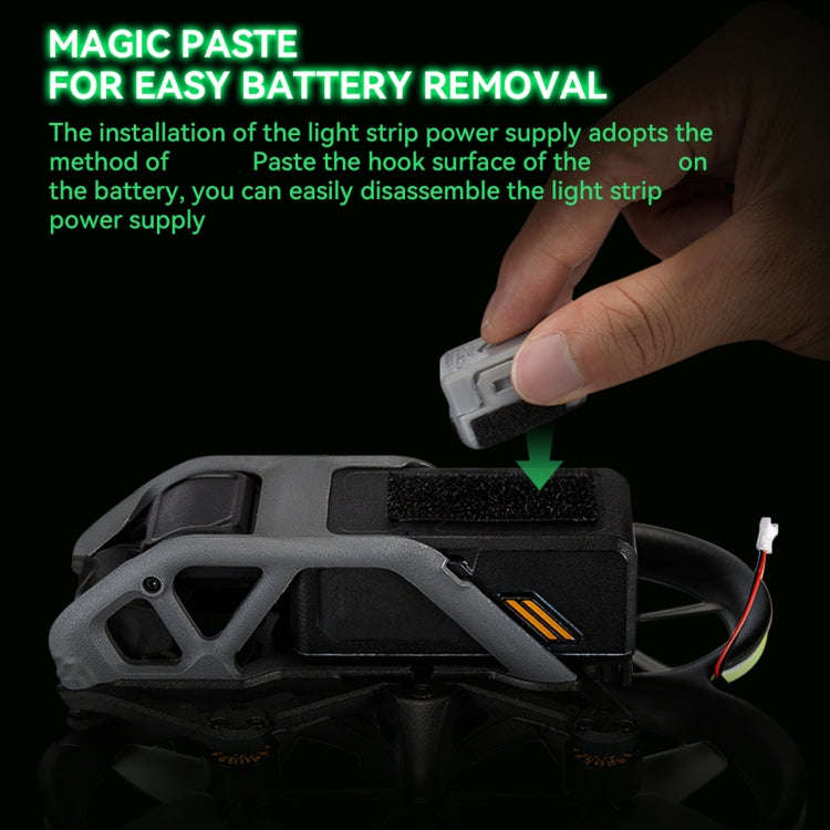 For DJI Avata RCSTQ Light-emitting Light Strip Night Flight Warning Light Strip(Fluorescent)