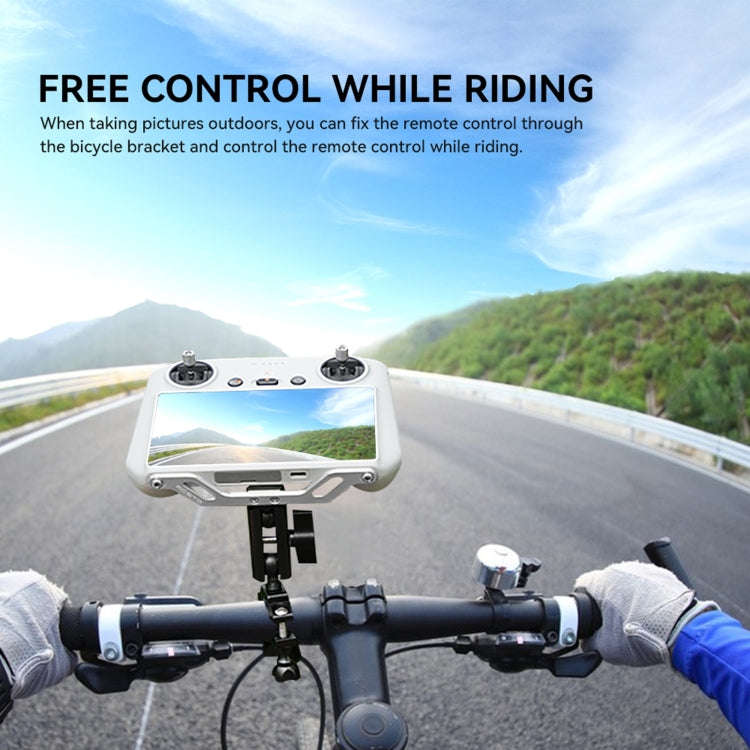 For DJI Mini 3 Pro RCSTQ Bicycle Cycling Bracket With Screen Remote Control And Drone Accessories...