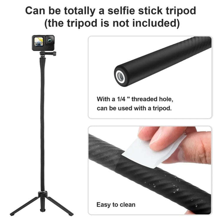 TELESIN Flexible Mount Bracket Octopus Tripod For Mini Action Camera and Mobile Phone,Spec: With ...