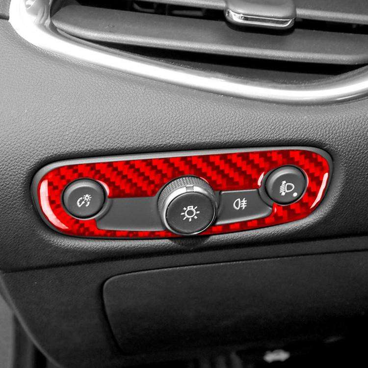 For Chevrolet Malibu 2016-2024 A Model Left-hand Drive Headlight Switch Sticker(Red)