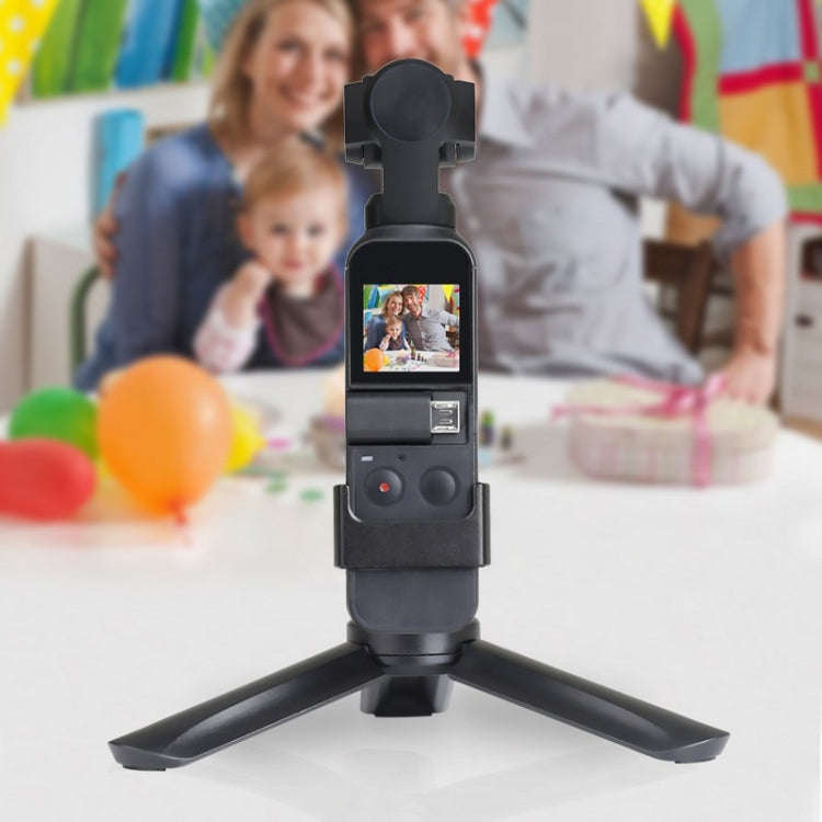 RCGEEK for DJI OSMO Pocket 2 Universal Mini Tripod PTZ Camera Accessories(Black)