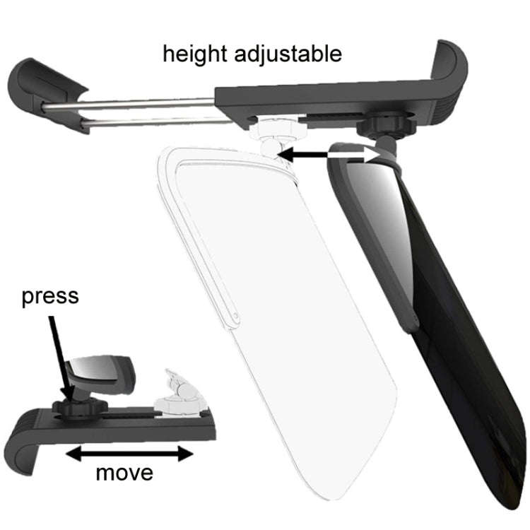 360 Degree Adjustable Car Driver Sun Visor, Color: Ordinary Board
