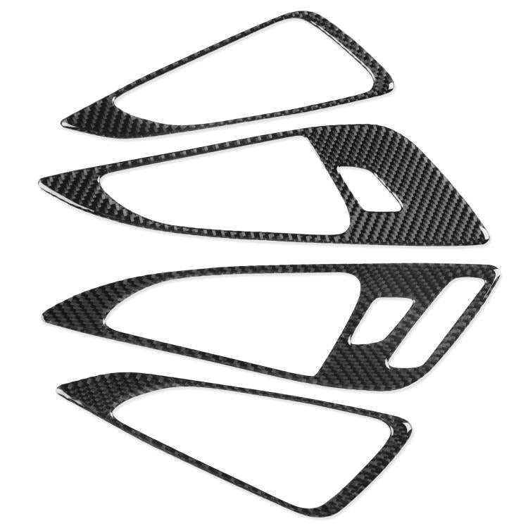 For Chevrolet Malibu 2016-2024 4pcs /Set Left-hand Drive Door Handle Sticker(Black)