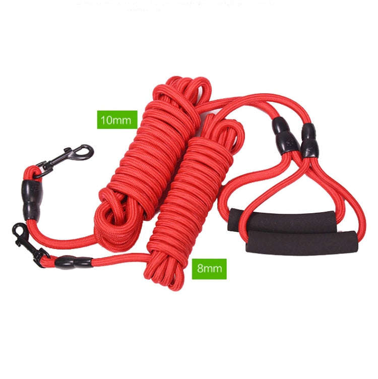 Sh36 Rock Climbing Rope Pet Leash Bold and Long Dog Training Tracking Rope, Size: 10m(10mm Light ...