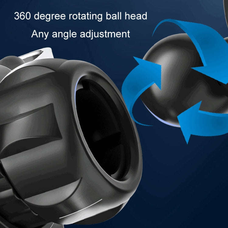 Air Outlet Triangular Gravity Sensor Car Mobile Phone Holder, Color: Black Olecranon Clip
