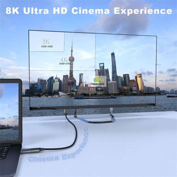 QGeeM QG-AV17 HDMI To HDMI Connection Cable Support 8K&60Hz 3m Length