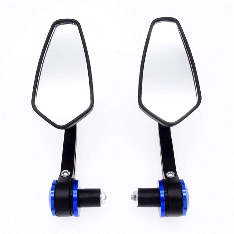 Motorcycle Handle All Aluminum Cherry Rearview Mirror(Silver)