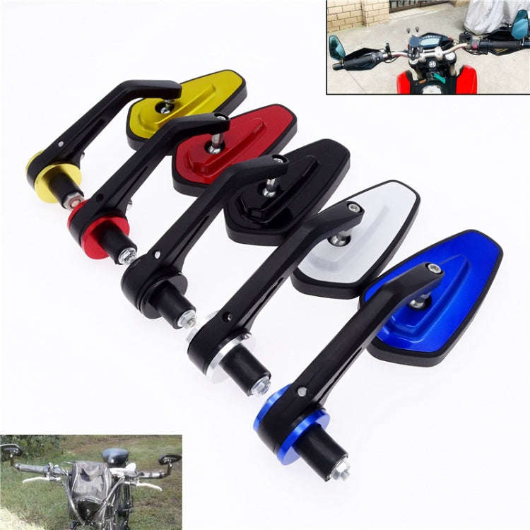Motorcycle Handle All Aluminum Cherry Rearview Mirror(Red)