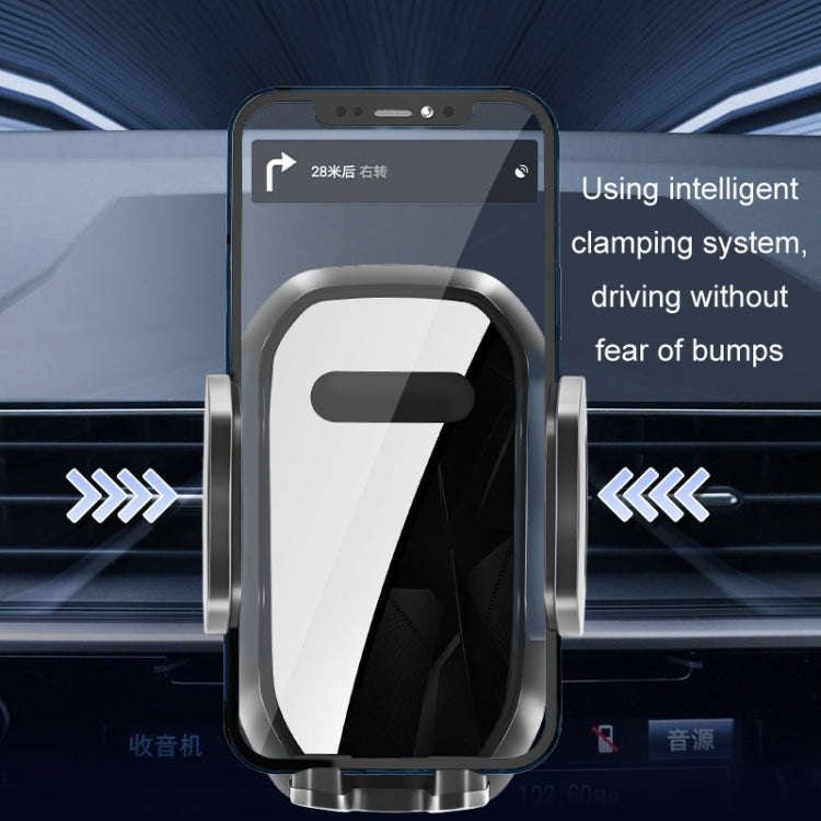 Hook Type Car Mobile Phone Navigation Support Frame(Black)