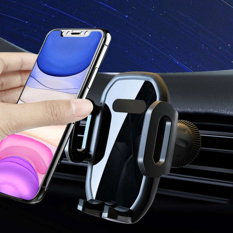 Hook Type Car Mobile Phone Navigation Support Frame(Black)