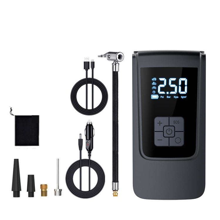 SUITU   ST-9624C Wireless+DC+USB 150psi  Air Pump Intelligent Digital Display Car Bicycle Ball El...
