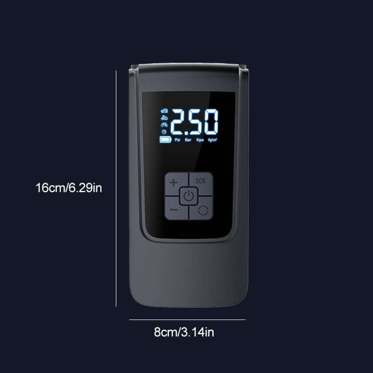 SUITU   ST-9624C Wireless+DC+USB 150psi  Air Pump Intelligent Digital Display Car Bicycle Ball El...