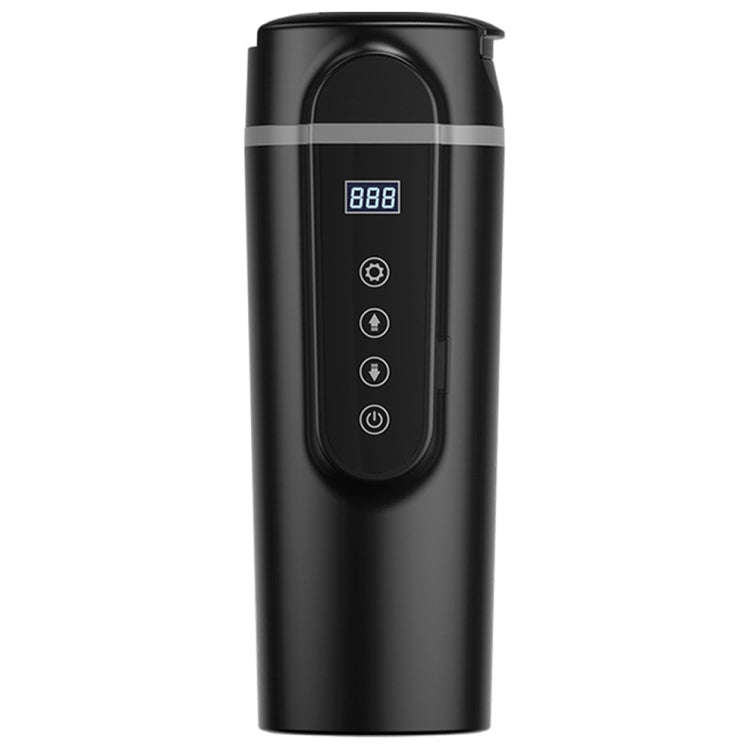SUITU  HQ-3900 24V/12V Car/Truck Heated Coffee Mug Smart Mug,Spec: Small Screen Black