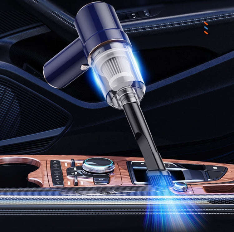 SUITU  ST-6638 Car Wireless Vacuum Cleaner Suction and Blower Integrated With Light ,Spec: Luxury...