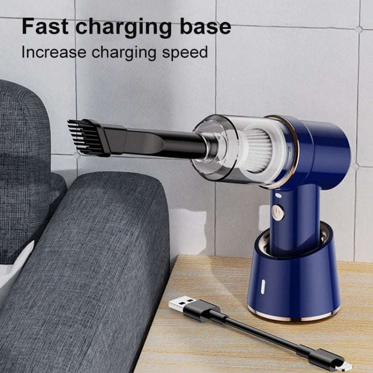 SUITU  ST-6638 Car Wireless Vacuum Cleaner Suction and Blower Integrated With Light ,Spec: Top Ve...