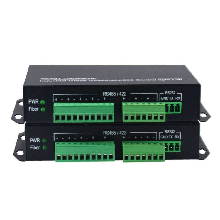 1pair YH-VD48508 SC 8-way Bidirectional Data Network Optical Transceiver Fiber Optic Transceiver(...